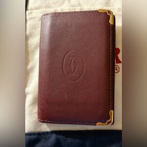 Cartier mens bifold wallet